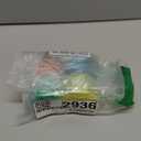 Jacriah 1-1/2 Inch Rainbow Satin Ribbons for Crafts, 6 Rolls Single-Faced Rainbow Assorted Ribbons for Gift Wrapping Flower Bouquet Wedding Invitations Bridal Shower Hair Bow Garland Party Decor