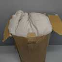 Bedsure GentleSoft Oversized King Big Blanket 120"x120" - Extra Large Soft Fleece Blankets for Bed, Sofa, Couch, Travel, Camping, Party, Giant Huge Throws, 10'x10', Linen