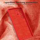 SKYLMW Compatible with Samsung Galaxy S26 Ultra Case with Magnetic Invisible Stand [Compatible with Mag-Safe][Full Camera Protection] Silicone S26 Ultra Case for Women Men 6.9'', Red