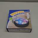 Hover Soccer Ball Boy Toy, Air Powered Floating Hover Soccer with LED Light, Kids Training Soccer Ball Indoor Outdoor Game, Birthday Gifts for Age 3 4 5 6 7 8-10 Years Old Boys Girls (Blue)