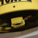 DEWALT DXF2490 High Velocity Fan, Floor Fans, 24 Inch Large Electric Metal Rotating Industrial Fan with 360 Adjustable Tilt & Large Wheel, Drum Fans for Outdoor and Warehouse, Yellow