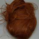 Topcosplay Women Wigs Long Curly Dark Red Ginger Cosplay Halloween Costume Wigs Auburn Brown wig