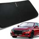 Windshield Sun Shade for Honda Accord 2018-2022 Accessories, Car Front Window Sun Visor Protector & Heat Shield | 240T Sunshade Protection Blocks UV Rays Keep Your Car Cooler