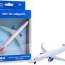 Daron British Airways A321 Union Jack Livery Single Planes Die-Cast Metal Collectible Airplane Toy with Plastic Parts for Ages 3+