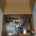 Kwikset SmartCode 917 Keypad Keyless Entry Contemporary Residential Electronic Lever Lock Deadbolt Alternative with Halifax Door Lever and SmartKey Security, Satin Nickel