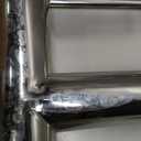 Toilet Grab Bar 30.3 Inch, YuanDe Flip Up Grab Bar with Paper Holder, Polished Chrome Anti-Slip Safety Bars for Toilet, Stainless Steel Knurled Toilet Handles for Seniors, Disabled, Elderly, Pregnant