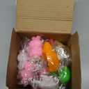 MGparty 12 Pack Easter Wind Up Toys Easter Party Favor Bunny Toys Easter Basket Stuffer Pinata Toys Goodie Bags Easter Gifts for Kids