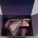 QearFun Kids Unicorn Bluetooth Headphones, 60H Playtime, 74/85/94dB Safe Volume Limit, Metallic Gradient Wireless Headset with Mic, Fast Charging, Foldable, Wired Mode for Girls School/Tablet/Travel