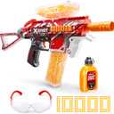 XSHOT Hyper Gel Trace Fire Blaster, Semi and Fully Automatic Gel Blaster & 10,000 Gellets, 600 Capacity Hopper & 850 Capacity Mag, Ages 14 & Up by ZURU