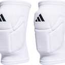 adidas Unisex-Adult Elite Knee Pad (Small, White/Black)