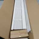 LEVOLOR Basics Cordless Light Filtering Faux Wood Blinds, Easy to Install 2 Blinds for Windows, Timeless Look, Fits up to 34 Width and 64 Length, Home Solution for Any Space or Room