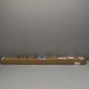 ALLZONE Tension Curtain Rod for Windows,123 to 160 Inch, Heavy Duty Extra Long Curtain Rods, Non-Slip Bathroom Shower Tension Rod, Renter Friendly, Adjustable, Spring Loaded, Black