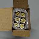 (6pack) 9'' F6T5/CW Fluorescent 4100K Cool White Bulb, 6 Watt Light T5 Linear Lamps Replacement Camping Lantern Tubes, F6T5/TTL Makeup Mirror