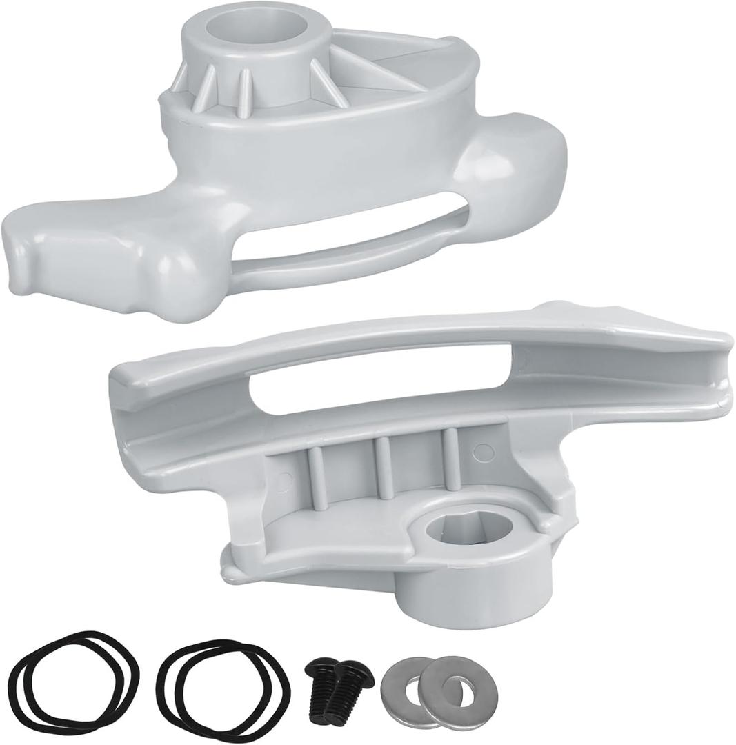 IWIWE Replacement for Coats Tire Machine Duck Head/Duck Bill  Part# 8184432/TC184432, Low Profile Nylon Mount/Demount Kit (Grey 2Pack)