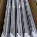 75w 8ft Led Bulbs, 9500lm 5000k 8' Led Bulb, V Shaped Clear Cover T8 Led Tube Lights 8ft, T8 Led Bulbs 8 Foot, 8' Led Replacement for T8 T10 T12 F96t12 Tubes