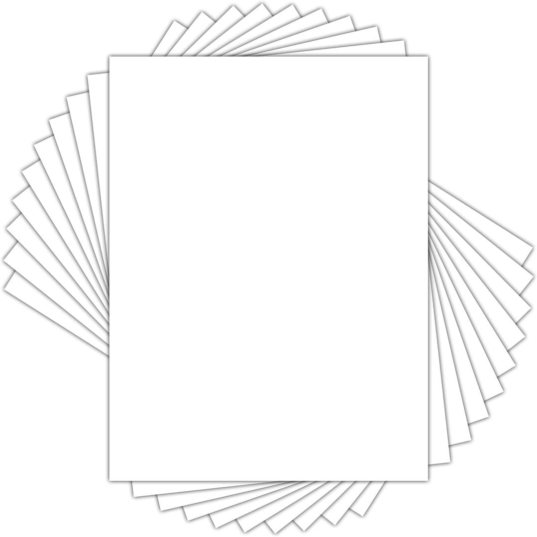 Golden State Art, 18x24 White Backing Board, Backer Boards for Frame, Picture (10 Pack)