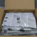 Amazon Basics Vacuum Storage Bags for Clothes, Compression Space Saving Storage Bags with Hand Pump, Reusable, Heavy-Duty Seal Protection, Multiple Sizes, White, 15-Pack