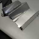 Camping Folding Stove Windscreen, Portable Folding Stove Windshield for Block the Wind in Outdoor Camping Cooking Hiking Picnic (24 * 8.2cm x 10 Plates)