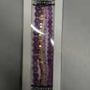 CAGOS Natural Stone Beaded Bracelet Compatible with Apple Watch Band 38mm/40mm/41mm/42mm/44mm/45mm Women Series 9 8 7 SE Series 6 5 4 Fashion Dressy Stretchy Handmade Beads Strap for iPhone iWatch Bands Series 3/2/1 (Light Purple)
