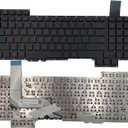 Laptop Replacement US Layout Keyboard for ASUS Rog G751 G751J G751JT G751JL G751JY G751JM G751JL-WH71(WX) G751JT-DH72 G751JT-CH71 G751JT-DB73 red Letter Black