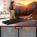 Walking Pad with Incline 9% & Decline -4% 5 Level, Under Desk Treadmill for Home, Quiet BLDC EvoDrive, Full Metrics Large Display, NeoFloat Quad Cushioning, Portable Compact for Small Spaces