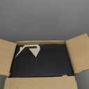 Paper Mart Black Gable Boxes for Party Favors, Pack of 100 Large Decorative Boxes, 9 x 6 x 6 Inches, Midnight Black Treat Packaging