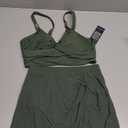 Blooming Jelly Womens High Waisted Bikini Set Gold Metal Two Piece Swimsuits Tummy Control Tie Knot 2025 Bathing Suits (Small, Army Green)