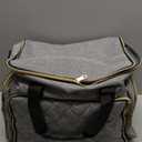 YOREPEK Nail Polish Organizer Case Holds 96 to 100+ Bottles (15ml/0.5 fl.oz) UV lamp, Extra Large Nail Polish Holder with Support Board for Easy Access, Gel Kit Bag For Manicure Tools, Grey