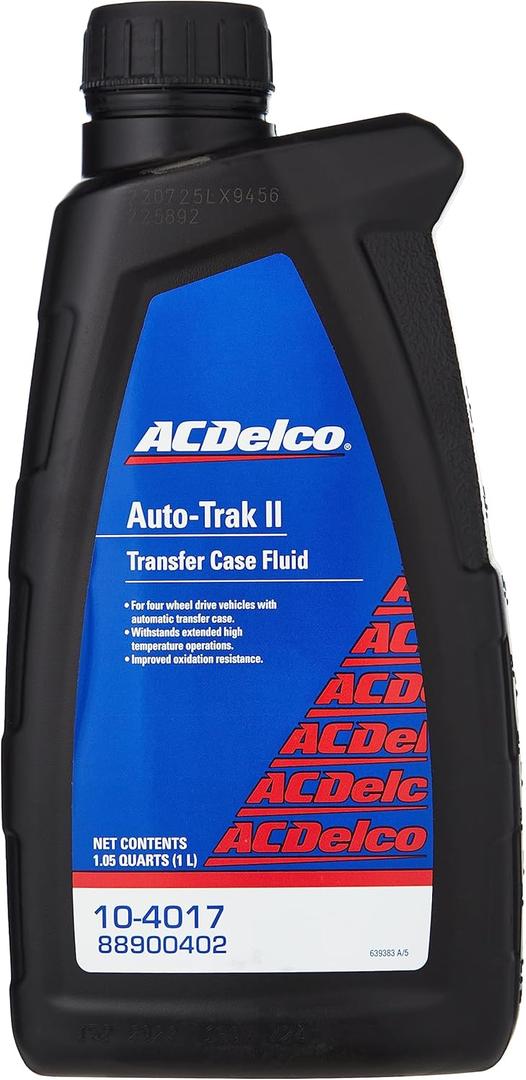 ACDelco GM Original Equipment 10-4017 Auto-Trak II Transfer Case Fluid - 33.8 oz