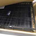 MidWest Homes for Pets 30-Inch iCrate Folding Dog Crate with Divider Panel, Leak-Proof Tray & Secure Latches  Metal Wire Kennel for Medium Breeds  Portable, Durable & Easy to Assemble