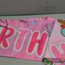 Pink Angel Birthday Party Supplies Backdrop 5x3 Cute Pink Angel Happy Birthday Background Photography Angel Party Decorations Banner Photo Booth Props