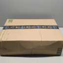 Powdion 100% Linen Quilt King, Pre-Washed Linen Front and Cotton Back Comforter, Lightweight Breathable Cotton Quilt King Size for All Season, 3 Pcs Box Stitch Beige Oversized King Quilt