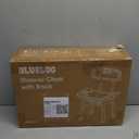 Shower Chair with Back for Elderly and Disabled, Shower Seat Bench Stool, Adjustable Height, 350 lbs Capacity, FSA/HSA Eligible, Rectangular