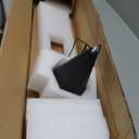 EDISHINE LED Corner Floor Lamp, New Gesture Control Dimmable Corner Light with Remote Control, 3000K-6000K Eye Caring Standing Lamp, Modern Minimalist Lit Lamp for Bedroom, Living Room, Office, Black