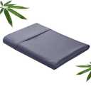 Bamboo Viscose Pillowcase (Dark Grey, Queen), 2 pack, 30"L x 20"W