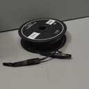 Monoprice DisplayPort Cable - 32.4Gbps, 8K@30Hz, 5K@60Hz, 4K@120Hz, Fiber Optic, AOC, 50 feet - SlimRun AV Series