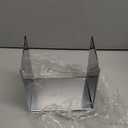 Guowall Adjustable Cake Ring Extensible Rectangle Ring Mold Detachable Stainless Steel Square Shaped Cake Cutter, Nonstick DIY Baking - 5.9 x 5.9 in (15 x 15 cm)