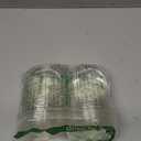 TOSSWARE NATURAL Flat Sip Lid Set of 50 - Plant Based 98mm Lids for Cold Cups - Plastic Alternative Clear Lids - Only Compatible with TOSSWARE NATURAL 98mm Cups