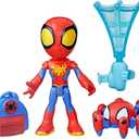 2 Pack Spidey and HIS Amazing Friends Marvel Web-Spinners, Spidey Action Figure with Accessories, Web-Spinning Accessory