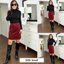 Anbech Womens Long Sleeve Turtleneck Sweater 2025 Cable Knit Lightweight Fitted Pullover Tops S-XL (Black, S)