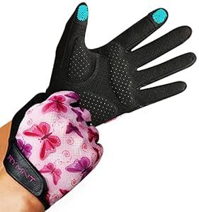 Ventilated Workout Gloves for Women Men Full Finger.Weight Lifting Gloves with Full Palm Vent & Breathable Mesh Back for Gym, Weightlifting, Fitness, Exercise,Training.Cycling (Small, Leopard)