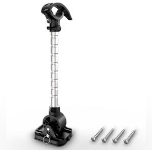 Trolling Motor Stabilizer Mount 1862060 MKA-60 Compatible With Minn Kota Terrova/Riptide Terrova/Ulterra/Riptide Ulterra/PowerDrive/Riptide PowerDrive Black With 4 Installation Screws