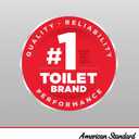 American Standard Toilet Seat 5320B65CT.020 Champion Round Toilet Seat Soft Close, White