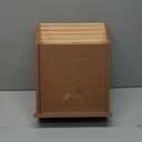 BIGBATBOX Wooden Bat House for Outdoors - Clean Your Backyard from Mosquitoes - Proven Box Kit to Attract Bats
