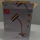 Globe Pratt LED Integrated Desk Lamp (Brass)
