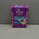 Poise Ultra Thin Incontinence & Postpartum Pads with Wings for Bladder Leaks, 4 Drop Moderate Absorbency, Regular Length, 54 Count