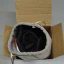 SARISUN Travel Pillows for Airplanes, Airplane Pillow for Long Flight, Airplane Head Strap with Eye Mask for Sleep, Travel Neck Pillow for Car Road Trip, 360 Support Headrest, Stop Bobblehead, Black