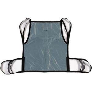 Patient Aid One Piece Patient Lift Sling with Positioning Strap, Comfy Polyester Mesh Fabric Full Body Sling with Lifting Straps, Mobility Aids Transfer Sling Size Medium, Weight Capacity 130-225 lbs