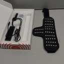 Red Light Therapy for Neck & Wrist, Rechargeable 5000mAh Battery Infrared Red Light Therapy Belt for Body, Portable Near Infrared Neck Wrap for Home and Office