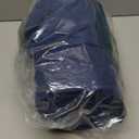 Fantasticlean Microfiber Cleaning Cloth Roll -75 Pack, Tear Away Microfiber Towels, 12" x 12", Reusable, Washable, Scratch Free, Ultra Absorbent for All-Around Cleaning Supplies (Navy Blue)